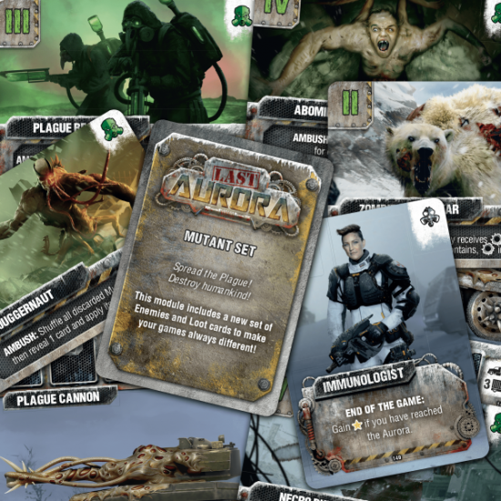 Last Aurora Mutant Promo Set