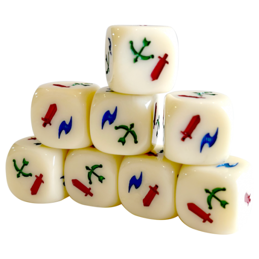 Summoner Wars 2nd. Edition Premium Dice