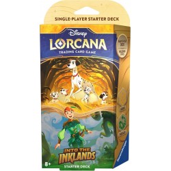 Disney Lorcana TCG - Into the Inklands Starter Deck- Amber, Emerald