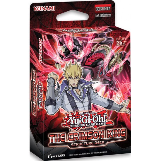 YU-GI-OH Crimson King Structure Deck featuring Jack Atlas