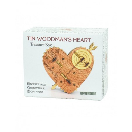 Tin Woodman's Heart. A mechanical box with a code lock