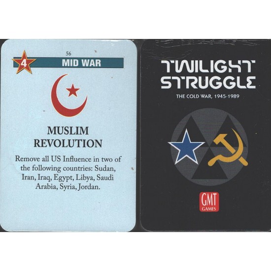Twilight Struggle Deluxe Duplicate Card Decks