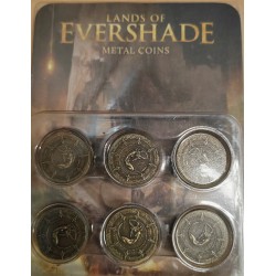 Lands of Evershade - Metal Coins
