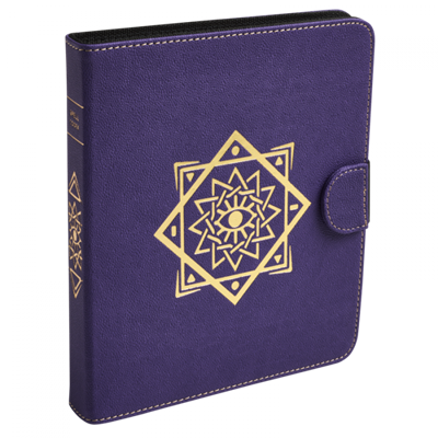 Dragon Shield - Spell Codex - Arcane Purple