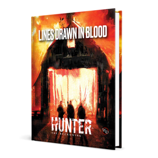 Hunter The Reckoning RPG Lines Drawn in Blood