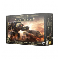 Legions Imperialis - Warhound Scout Titans With Turbo-laser Destructors And Vulcan Mega-bolters
