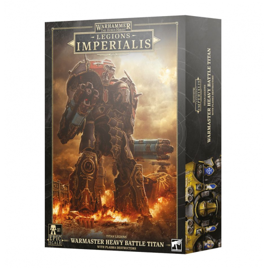 Legions Imperialis - Warmaster Heavy Battle Titan With Plasma Destructors