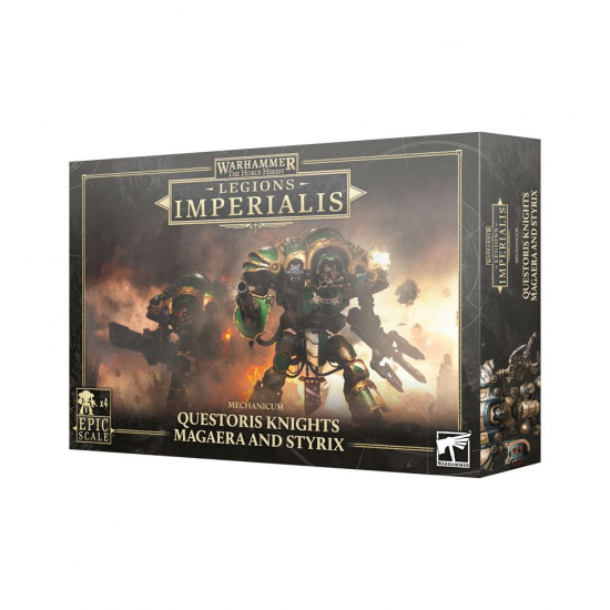 Legions Imperialis: Mechanicum Questoris Knights Magaera and Styrix