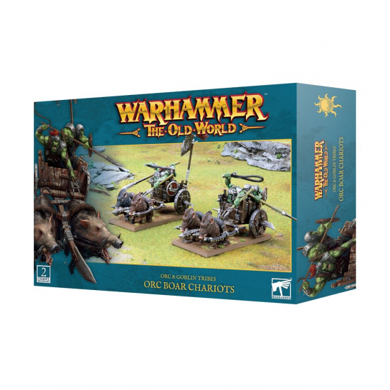 Orc And Goblin Tribes - Orc Boar Chariots