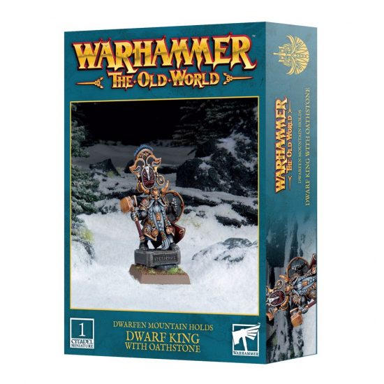 Dwarfen Mountain Holds - Dwarf King With Oathstone