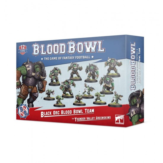Blood Bowl - Black Orc Blood Bowl Team: The Thunder Valley Greenskins
