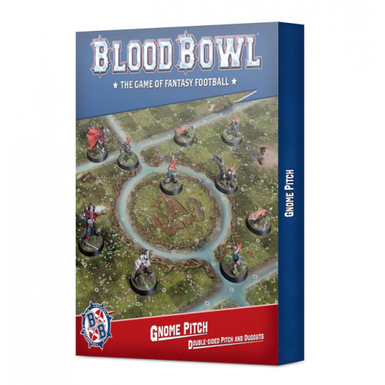 Blood Bowl - Gnome Pitch And Dugouts