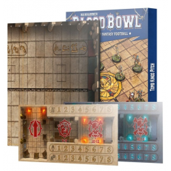 Blood Bowl: Tomb Kings Pitch: Double-sided Pitch and Dugouts