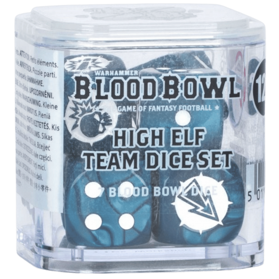 Blood Bowl: High Elf Team - Dice Set