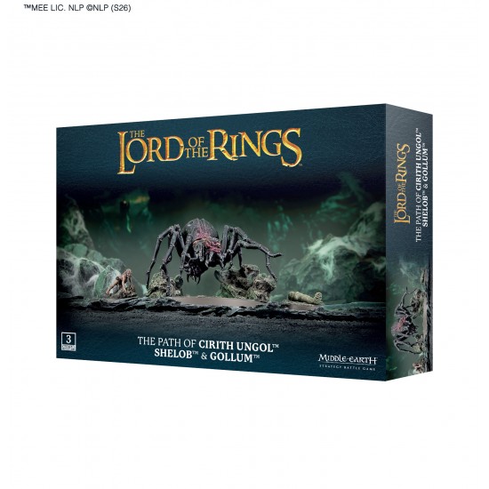 The Path of Cirith Ungol: Shelob & Gollum