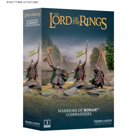 Warriors of Rohan Commanders