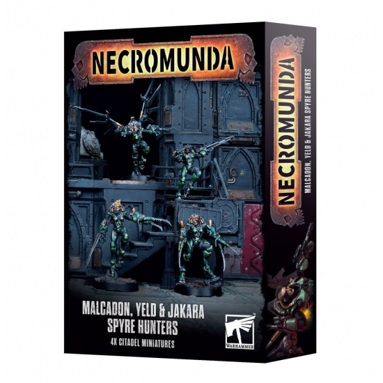 Necromunda - Malcadon, Yeld, and Jakara Spyre Hunters