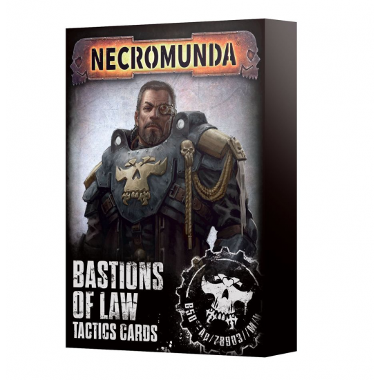 Necromunda - Bastions of Law Gang Tactics Cards