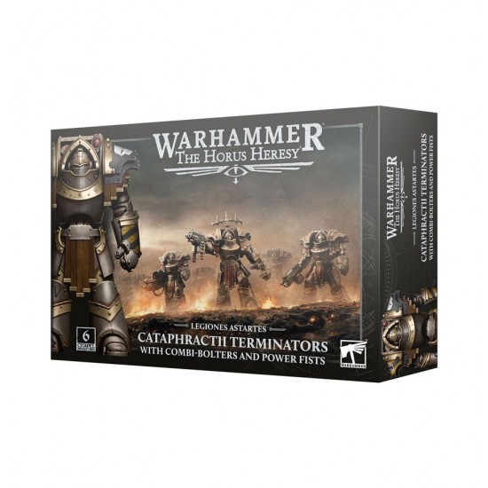 Cataphractii Terminators with Combi-bolters and Power Fists