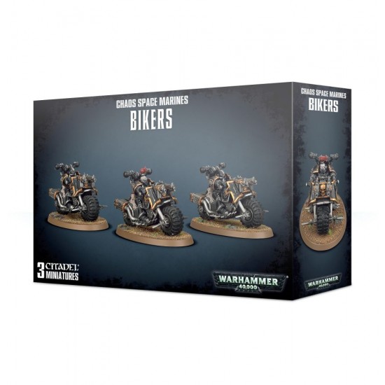 Chaos Space Marines - Chaos Bikers