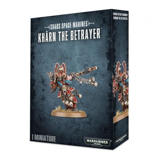 Chaos Space Marines - World Eaters Khârn the Betrayer