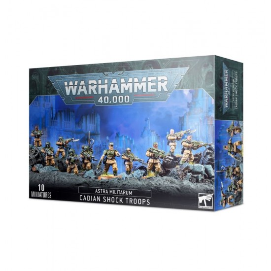 Astra Militarum - Cadian Shock Troops