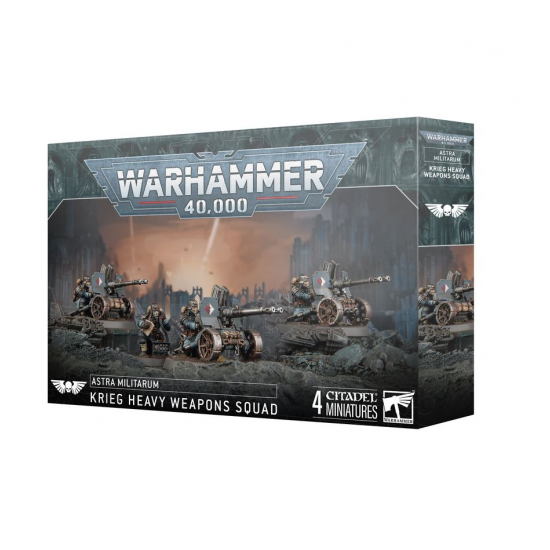 Astra Militarum - Krieg Heavy Weapons Squad