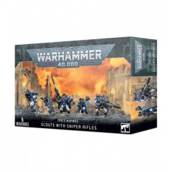 Space Marines - Scouts with Sniper Rifles