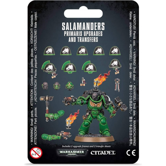 Space Marines - Salamanders Primaris Upgrades and Transfers