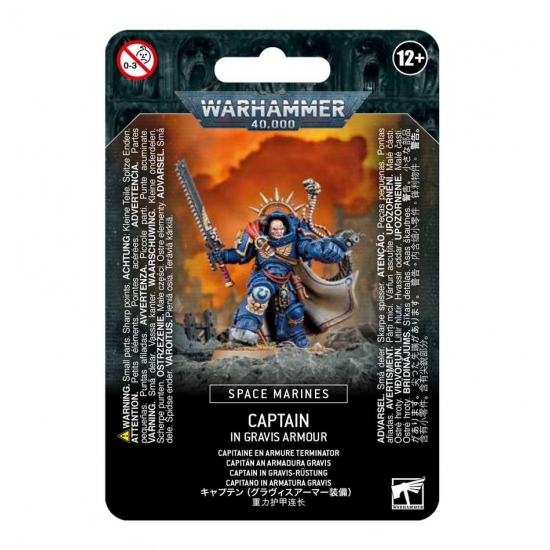 Space Marines - Captain In Gravis Armour