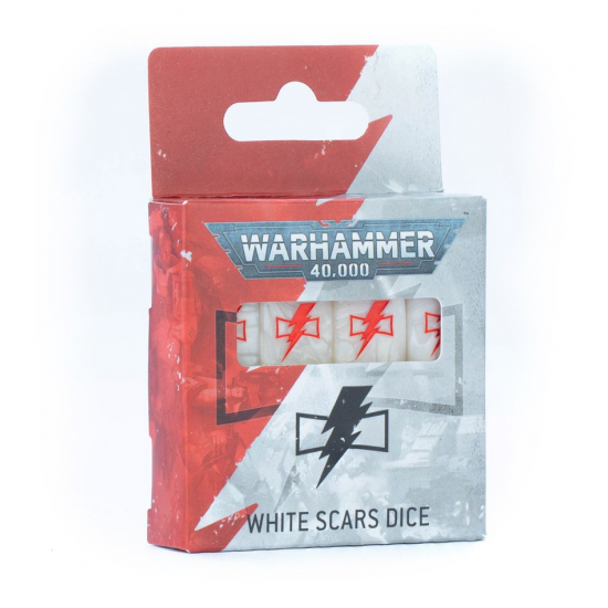 White Scars Dice Set