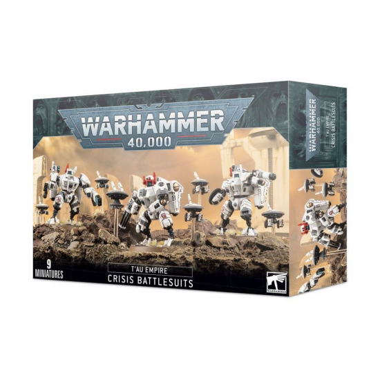 Tau Empire - Xv8 Crisis Battlesuit Team