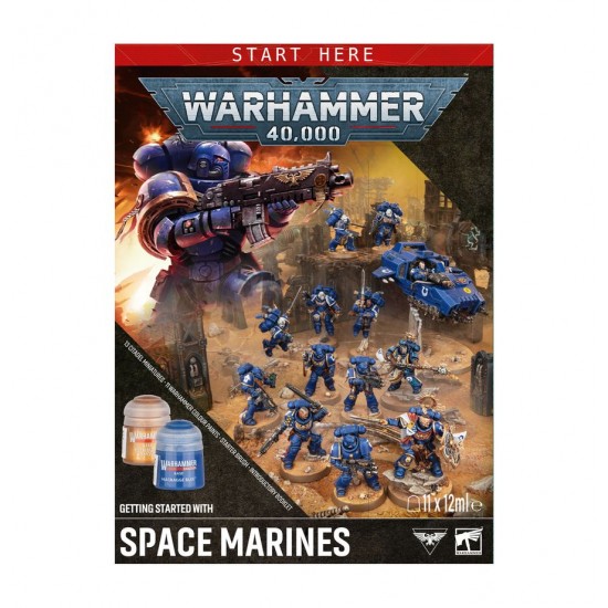 Warhammer 40,000 Getting Started with Space Marines (English)