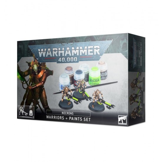 Necrons - Warriors + Paints Set
