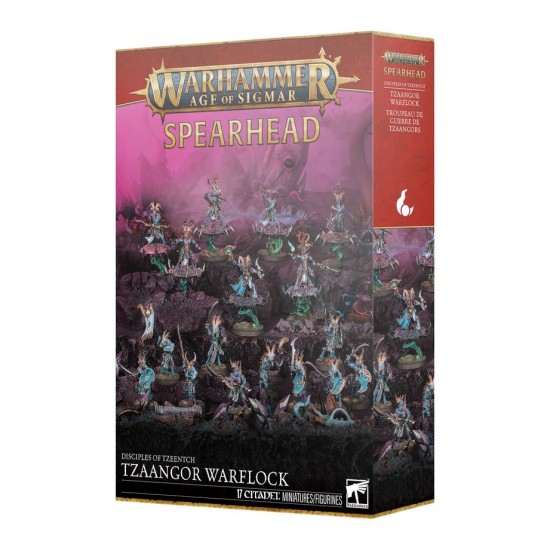 Spearhead: Disciples of Tzeentch – Tzaangor Warflock