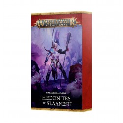 Warscroll Cards: Hedonites of Slaanesh (English)