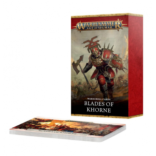 Warscroll Cards: Blades of Khorne