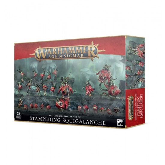 Battleforce: Gloomspite Gitz – Stampeding Squigalanche