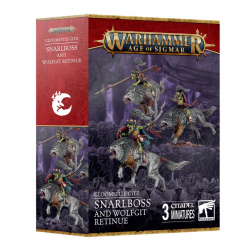 Gloomspite Gitz - Snarlboss and Wolfgit Retinue