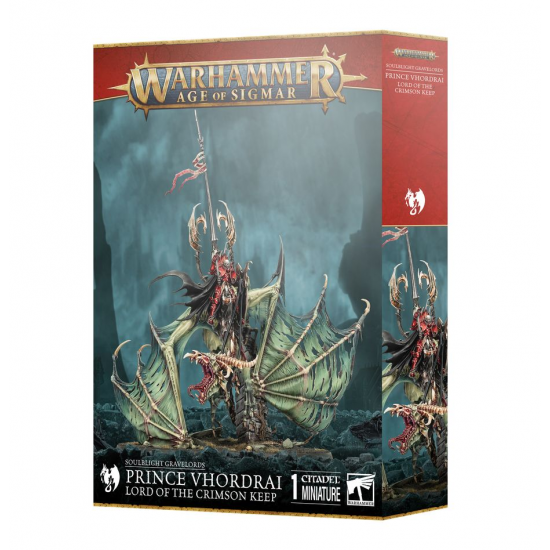 Soulblight Gravelords - Prince Vhordrai, Lord of the Crimson Keep/Revenant Draconith
