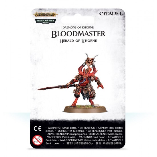 Daemons of Khorne - Bloodmaster, Herald of Khorne