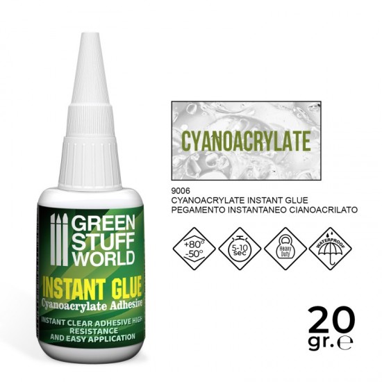 Cyanocrylate Adhesive 20gr.