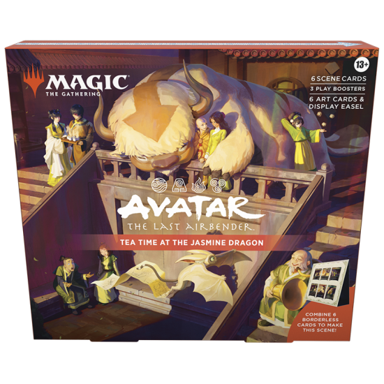Avatar: the Last Airbender Scene Box Tea Time at the Jasmine Dragon