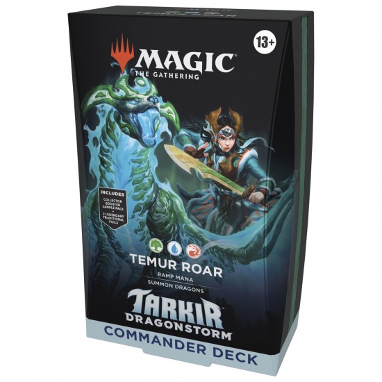 Tarkir Dragonstorm Commander Deck Temur Roar