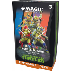 Teenage Mutant Ninja Turtles Commander Deck Turtle Power