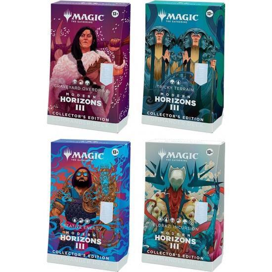 Modern Horizons 3 Commander Deck: Collector’s Edition  All 4 Decks