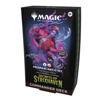 Secrets of Strixhaven Commander Decks Prismari Artistry