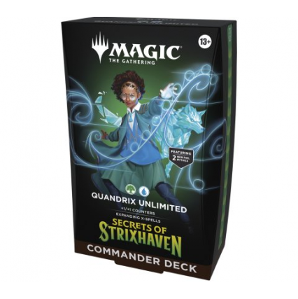 Secrets of Strixhaven Commander Decks Quandrix Unlimited