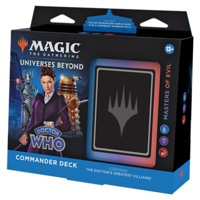 Doctor Who Commander Deck Masters of Evil