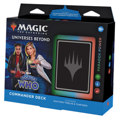 Doctor Who Commander Deck Paradox Power